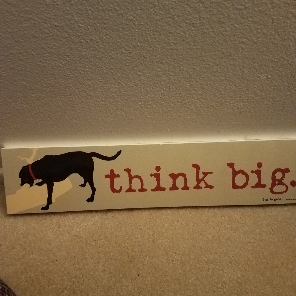 Dog sign